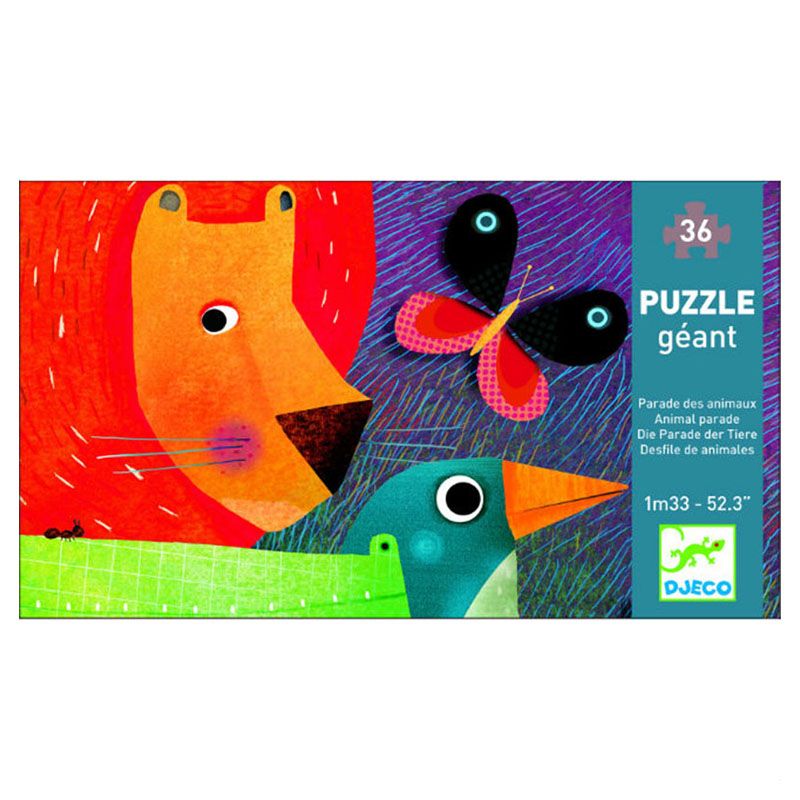 Djeco - Animal Parade Puzzle 36pcs