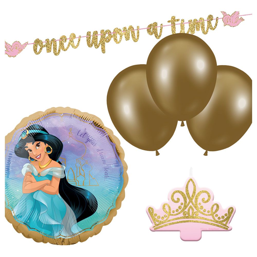 Party Center - Disney Princess Jasmine Decoration Kit