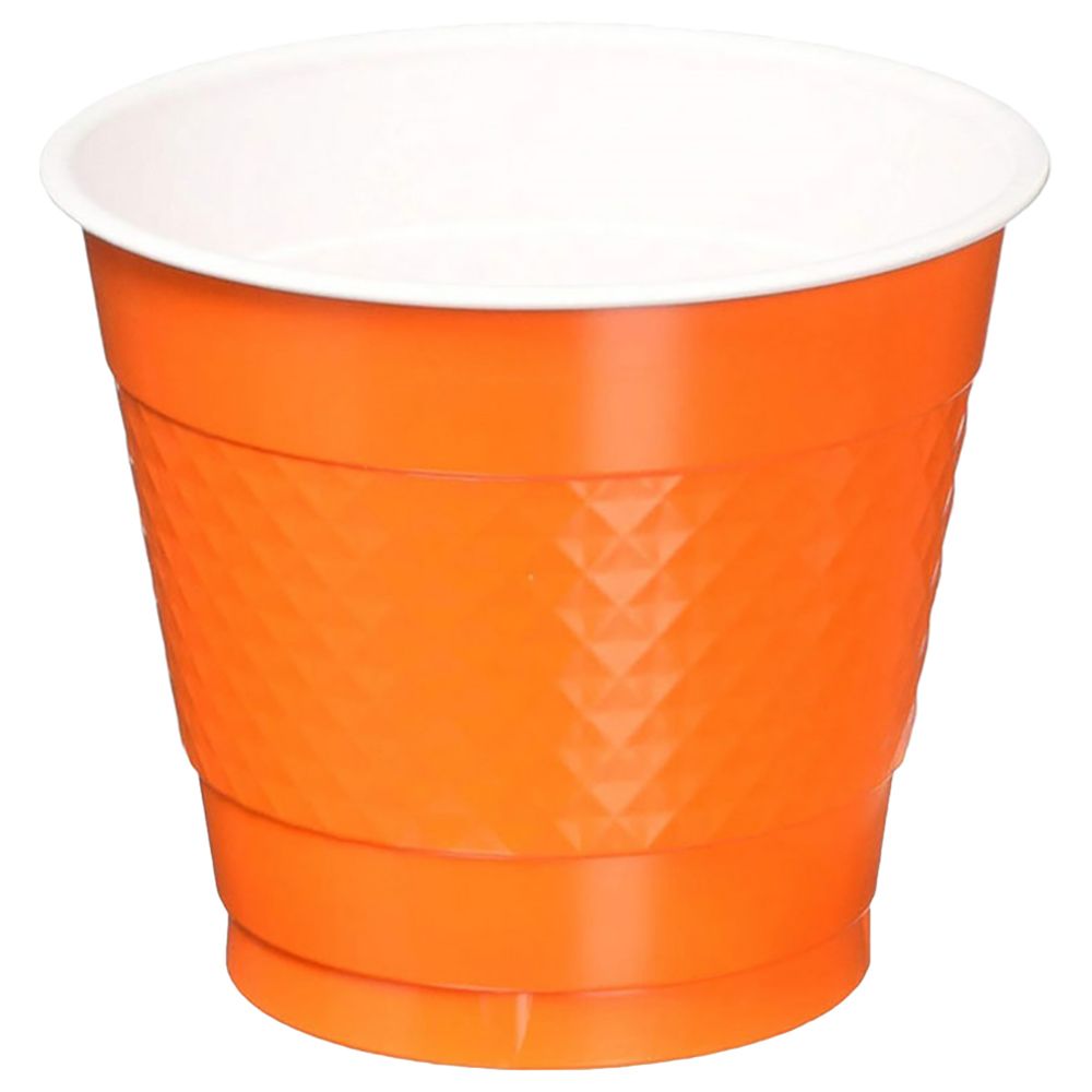 Party Centre - Tableware Kit For 20 Guest - Jet & Orange