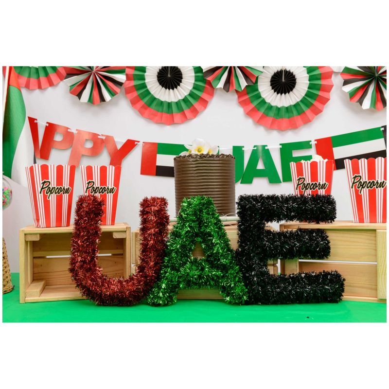 UAE Deluxe Tinsel Decoration