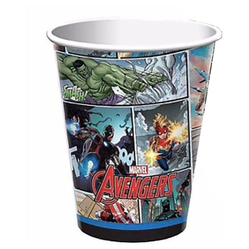 Party Centre - Avengers Tableware Party Supplies for 8 Guests