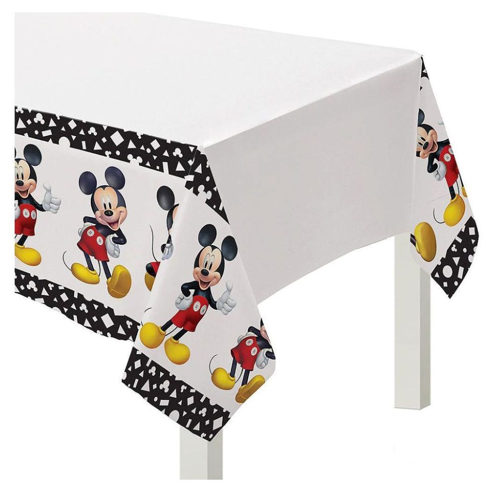 Party Centre - Mickey Tableware Party Supplies for 8 Guests