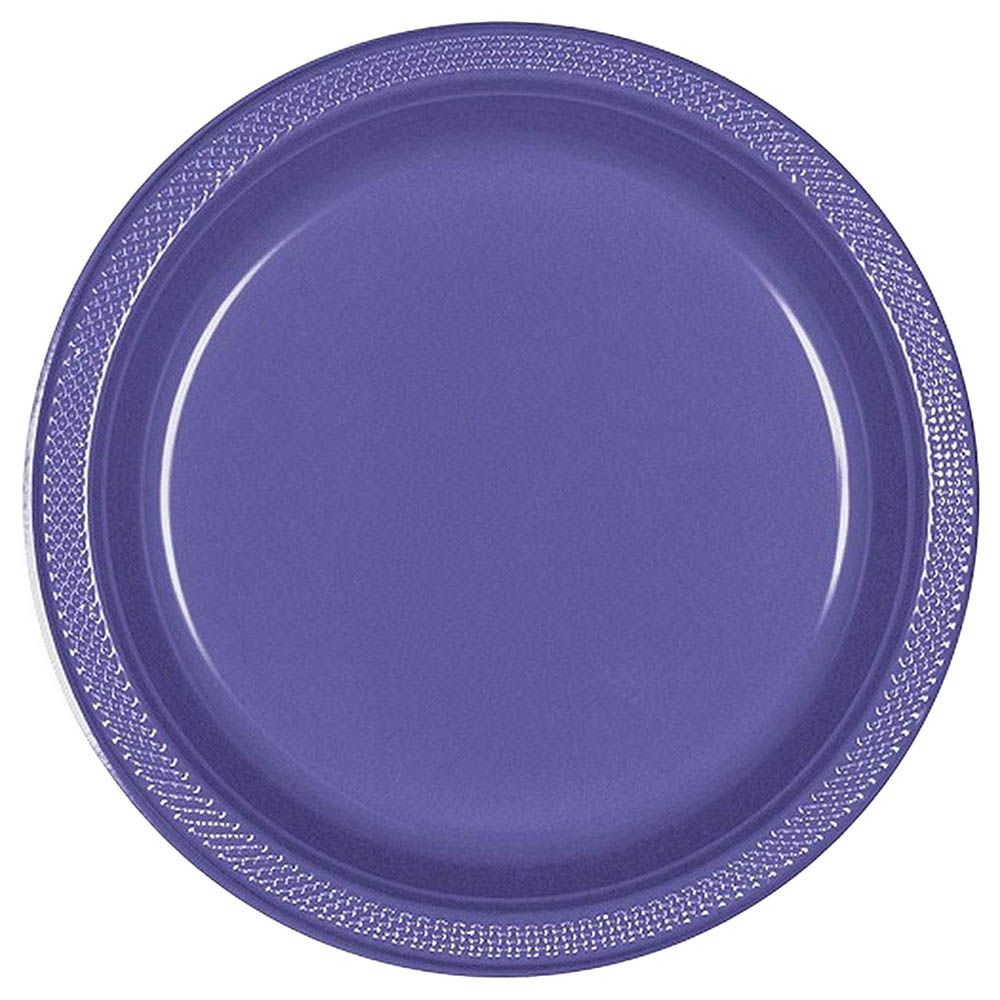 Party Centre - Tableware Kit For 20 Guest - Orange, Purple & Jet