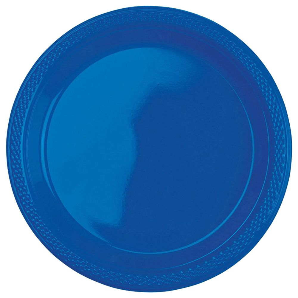 Party Centre - Tableware Kit For 20 Guest - Orange & Blue 