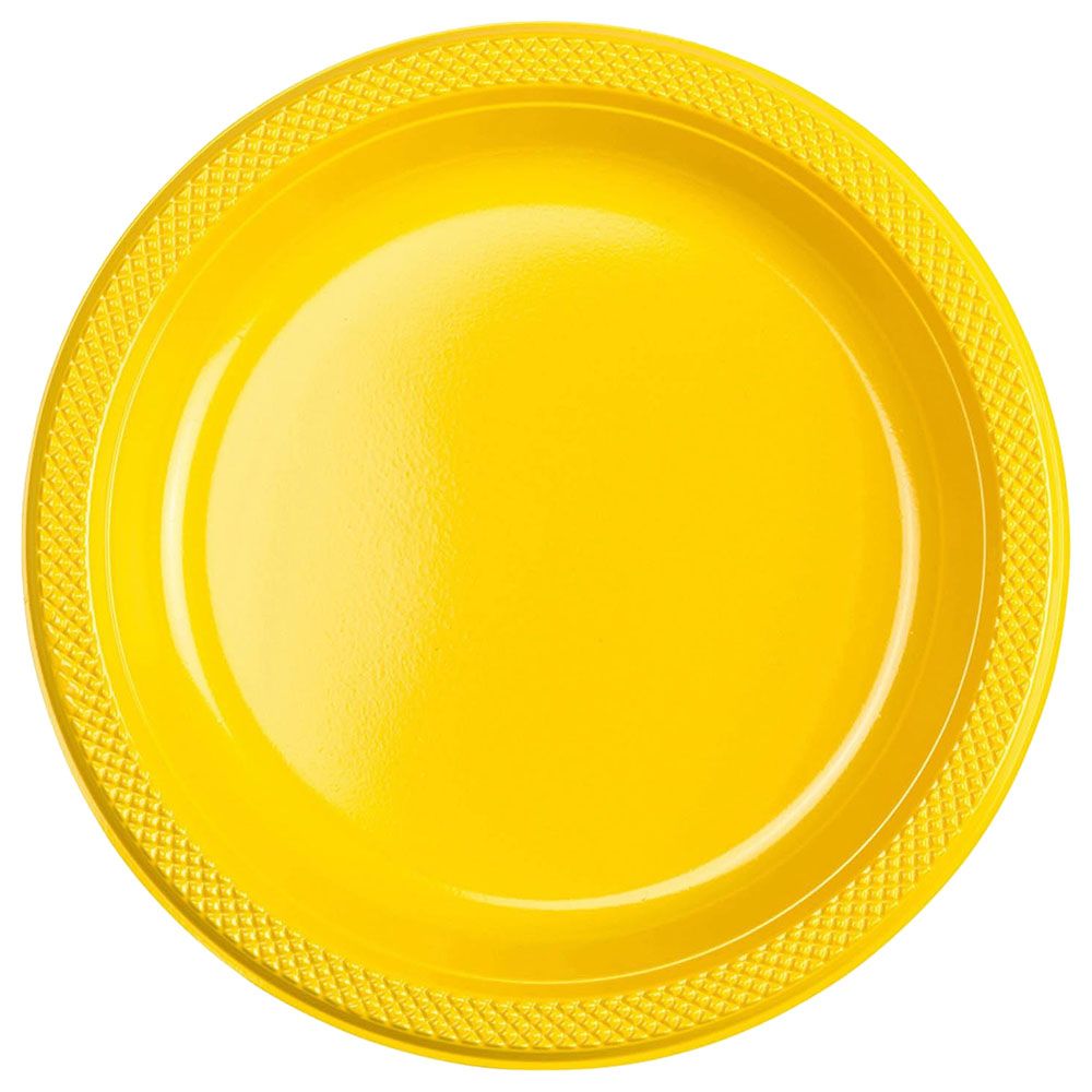 Party Centre - Tableware Kit For 20 Guest - Blue & Yellow