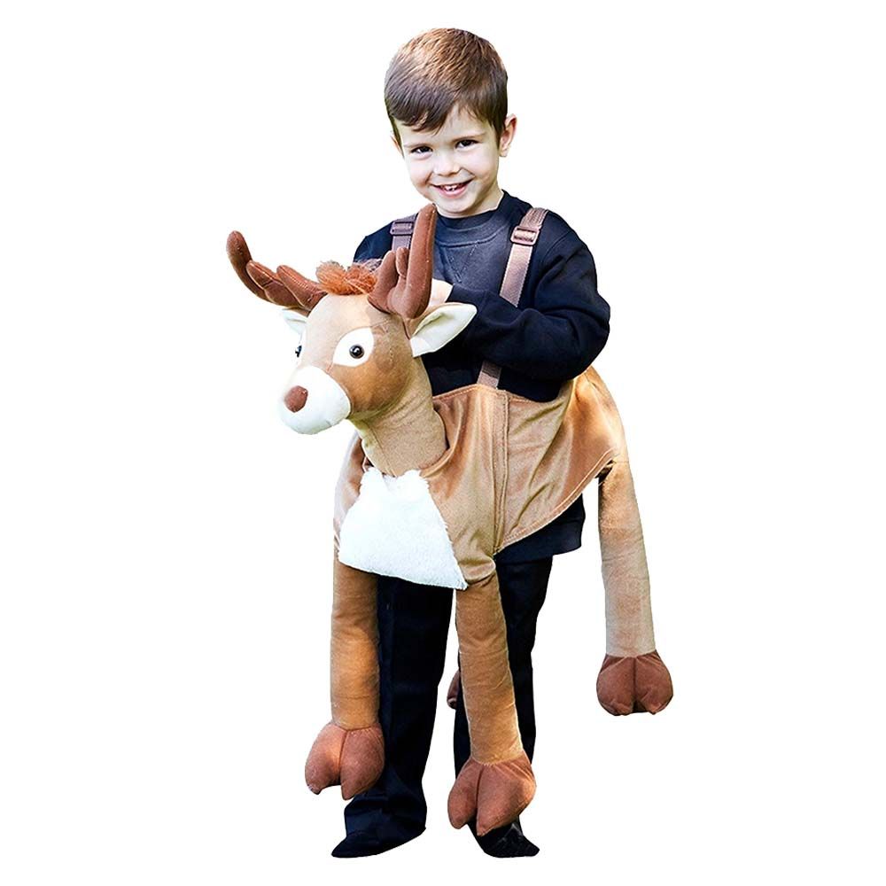 Child Ride on Reindeer Costume - Brown