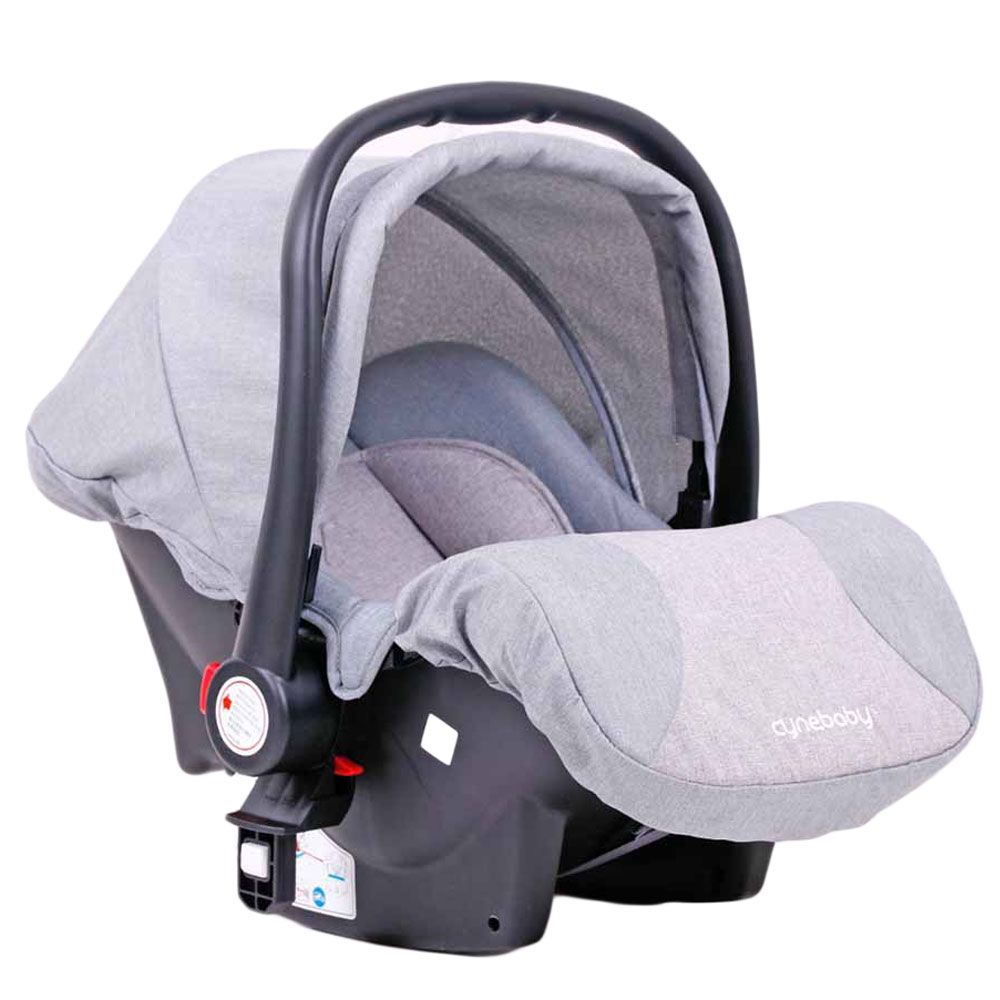 Cynebaby Safety Car Seat With Stroller Adaptor - Gray