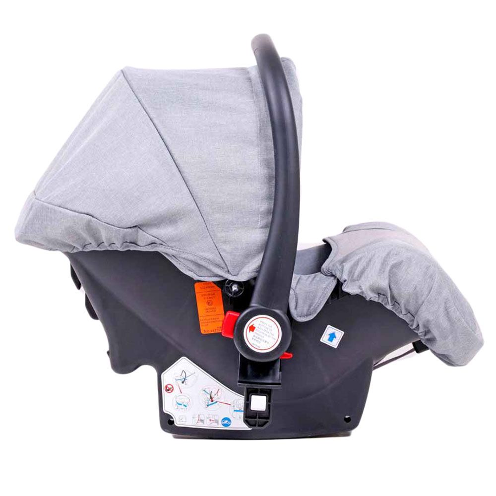 Cynebaby Safety Car Seat With Stroller Adaptor - Gray