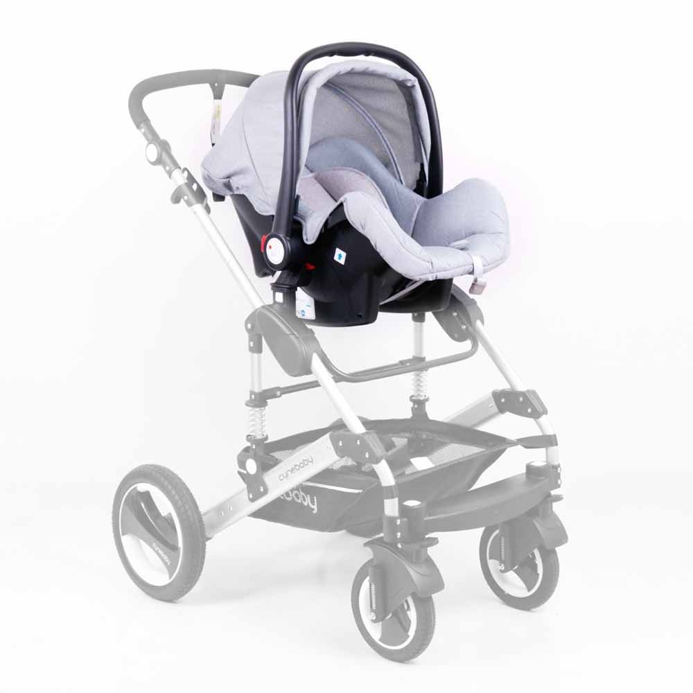 Cynebaby Safety Car Seat With Stroller Adaptor - Gray