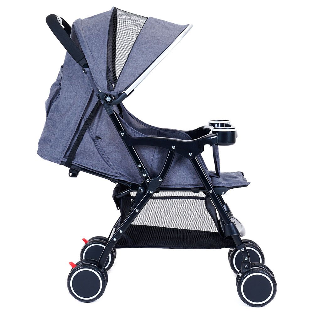 Uniqoo - HY Portable Stroller - Navy Blue