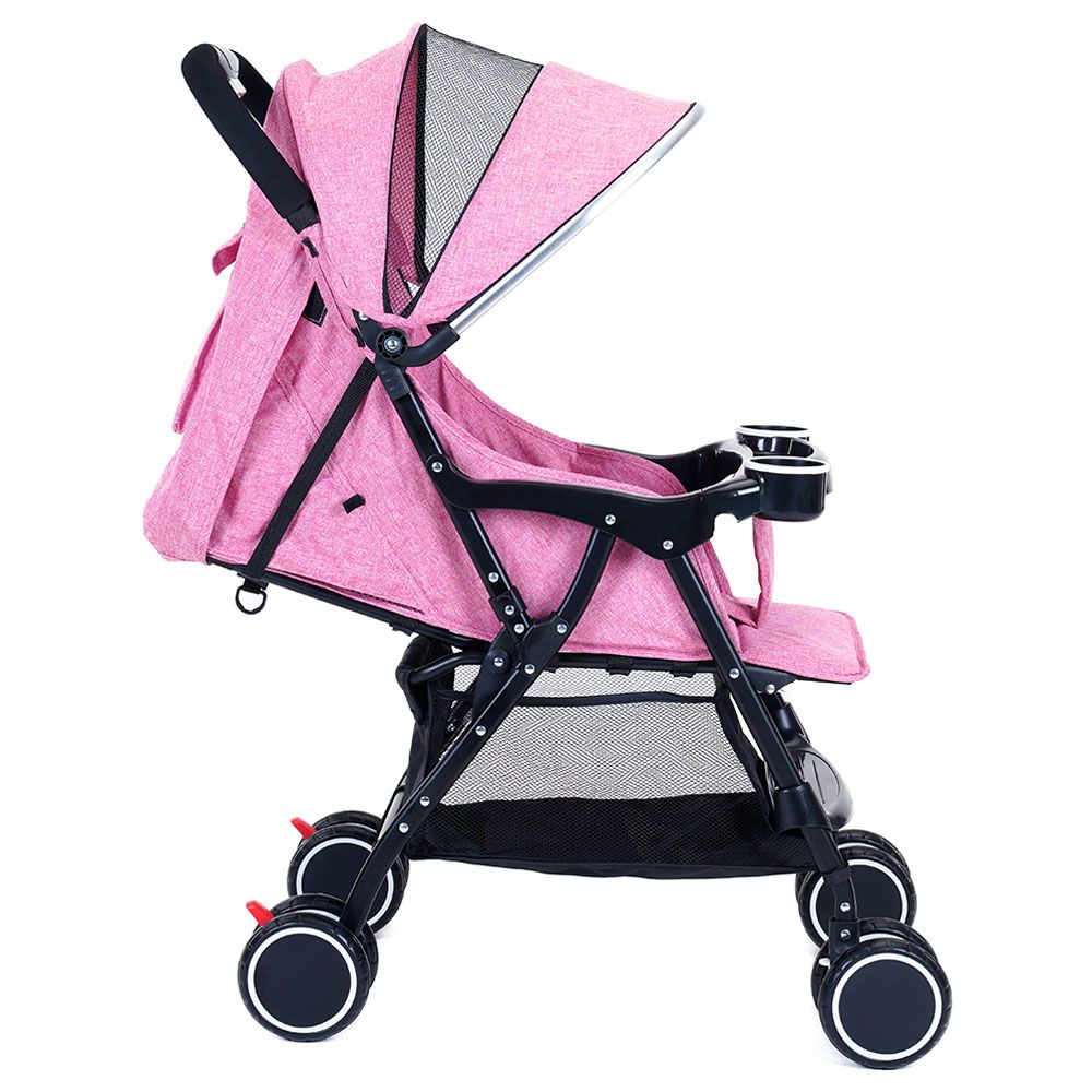 Uniqoo - HY Portable Stroller - Pink