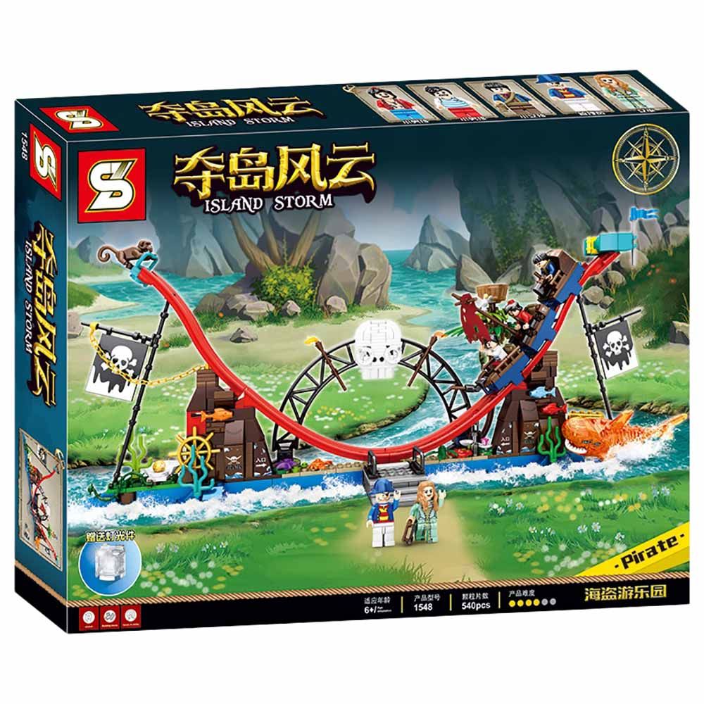 Sembo - Capture The Island Building Blocks - 540 Pcs