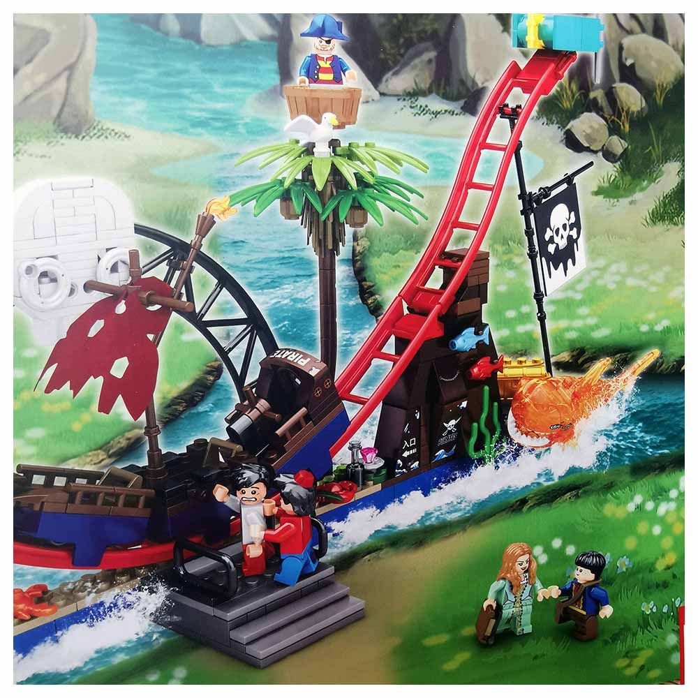 Sembo - Capture The Island Building Blocks - 540 Pcs