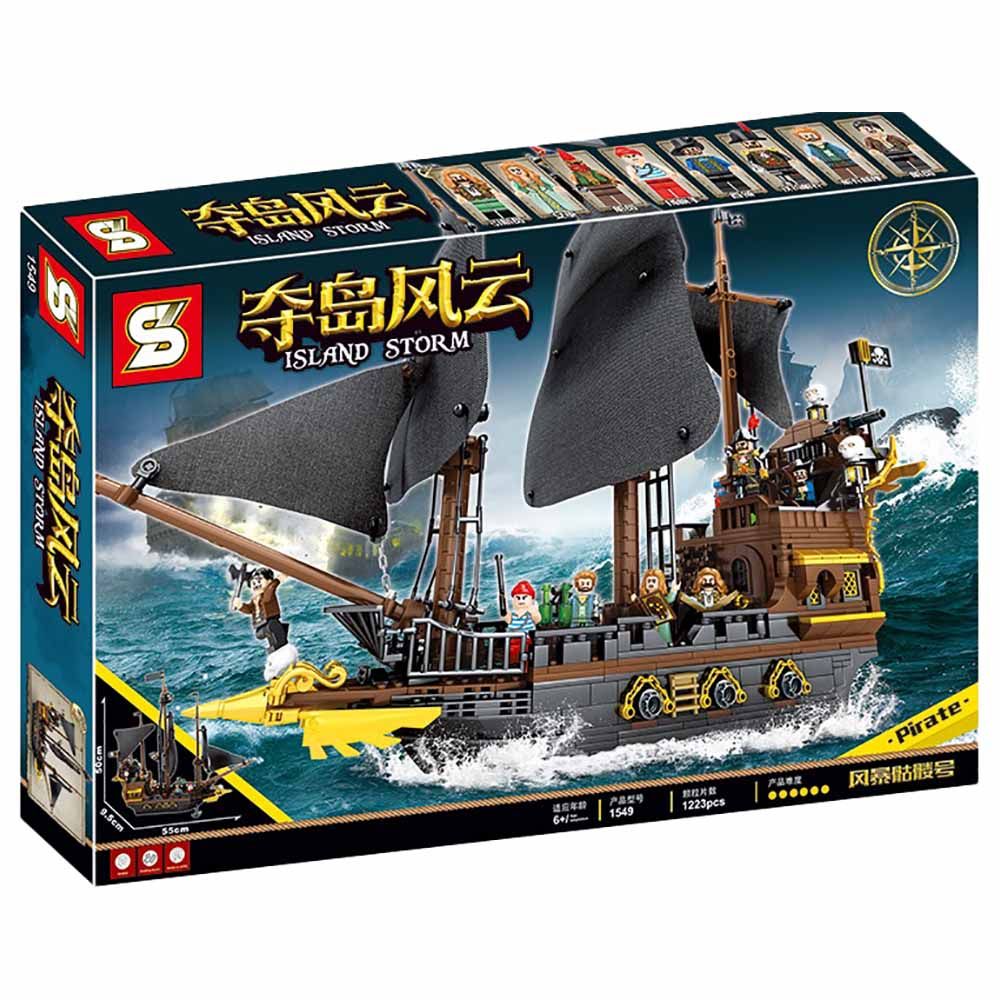 Sembo - Capture The Island Building Blocks - 1223 Pcs