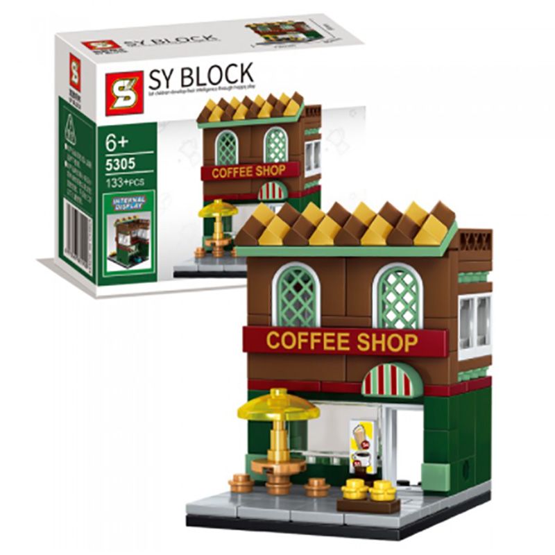 Sembo - Street Series Building Blocks - Set Of 4