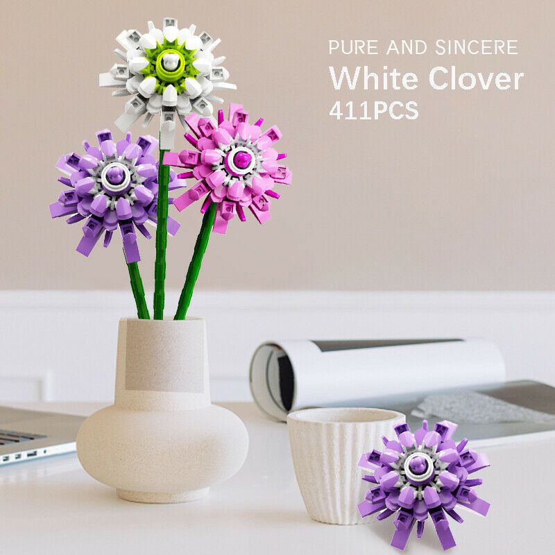 Sembo - Clover Flower Building Blocks - 411 Pcs