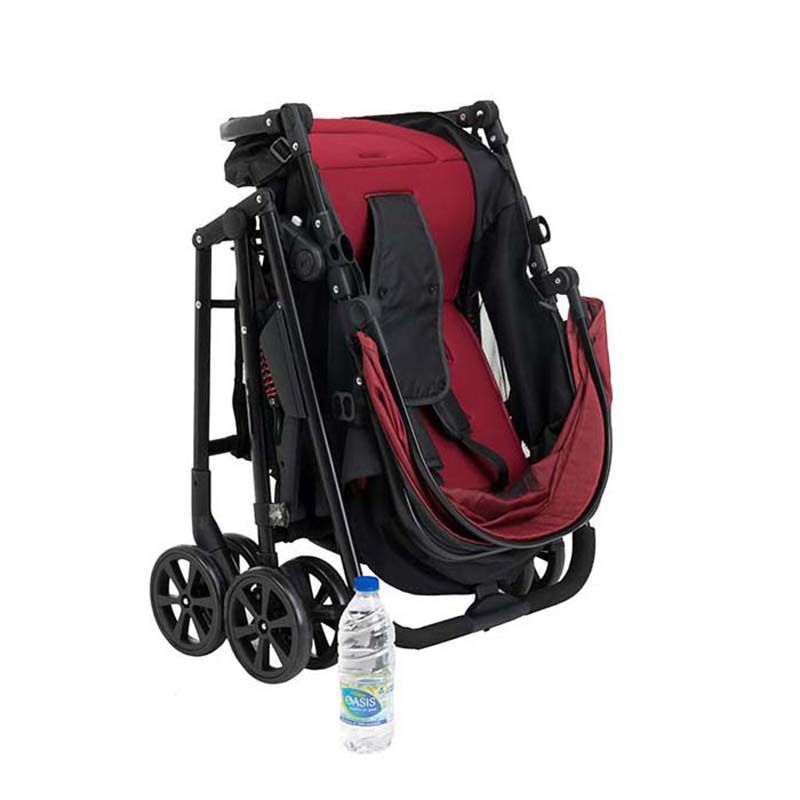 UNIQOO - 5 Portable Pram - Red