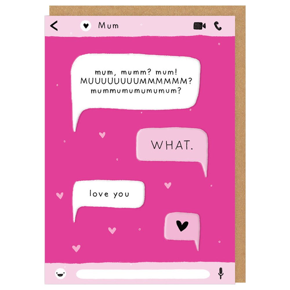 Ohh Deer - Mum, Mumm? Mum! Card