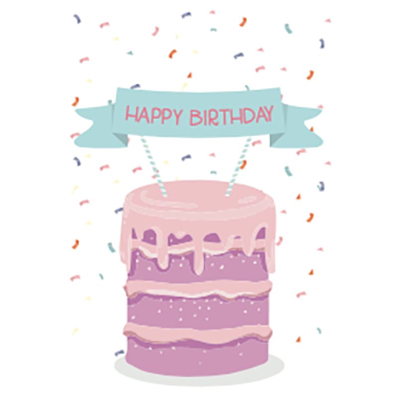 Pinak - Confetti Cake A6 Card