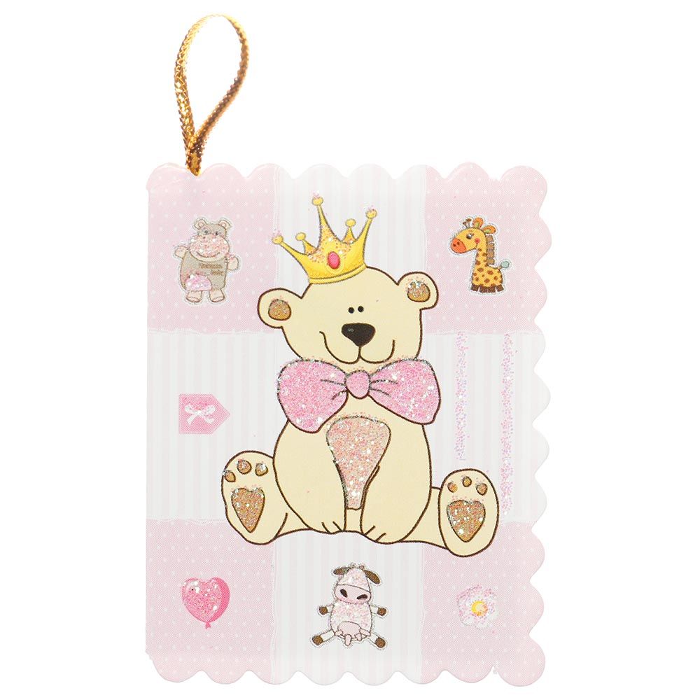 Pinak - Girl Teddy Gift Tag