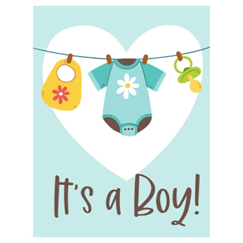 Pinak - It's A Boy Cloths Line Card