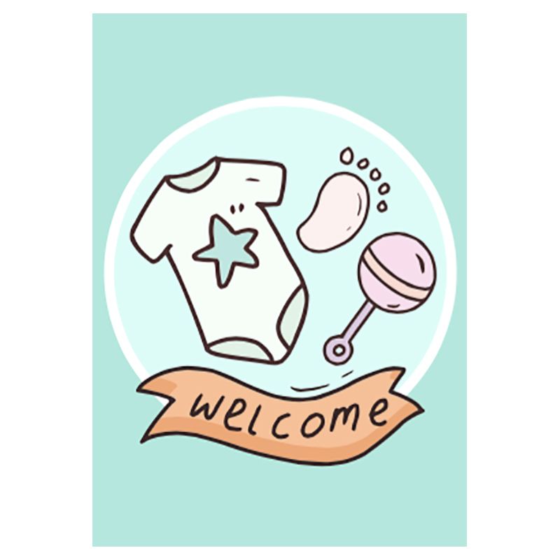 بيناك - بطاقة تهنئة بالمواليد الجدد - Welcome