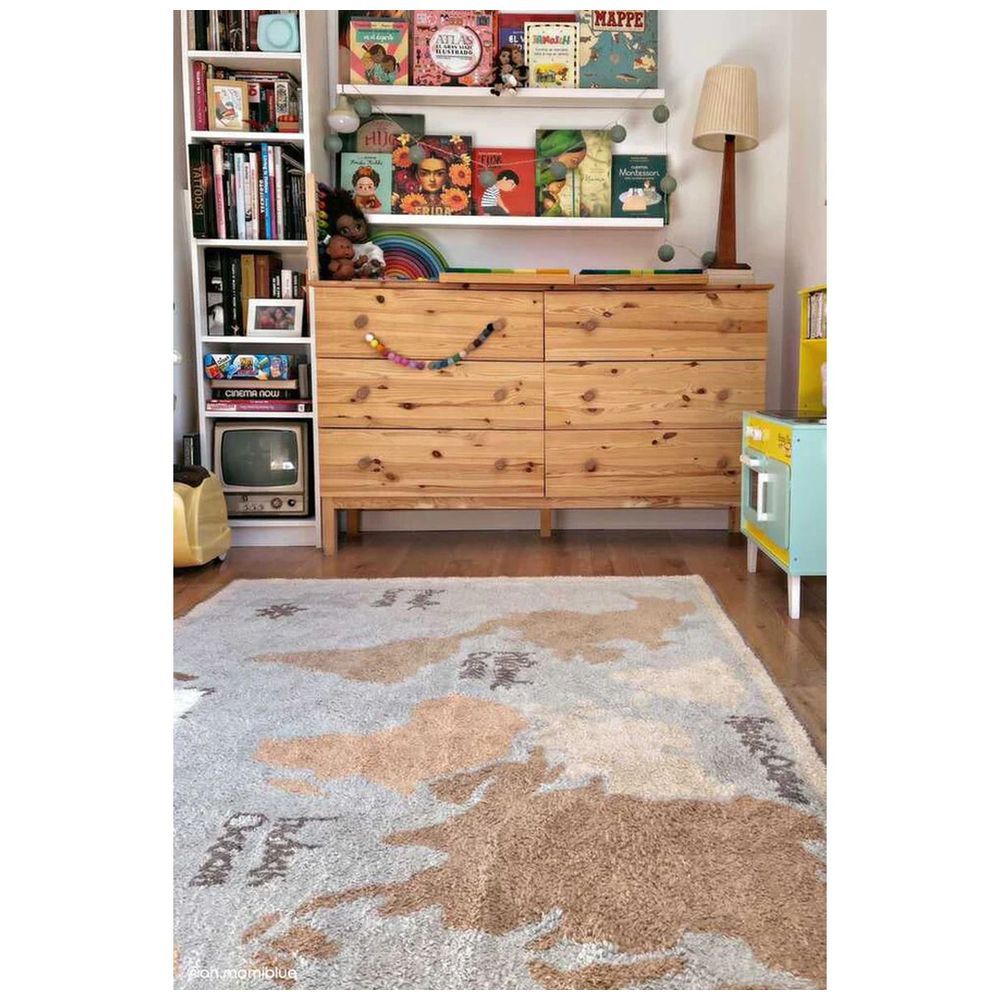 Lorena Canals - Washable Rug Vintage Map