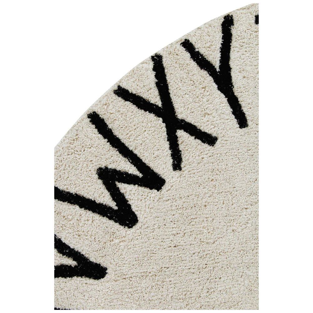 Lorena Canals - Washable Rug Round ABC Natural