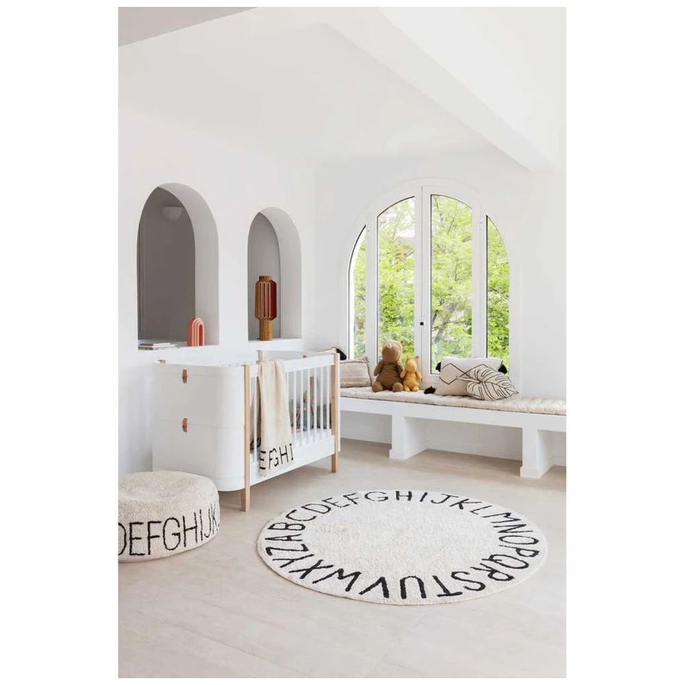 Lorena Canals - Washable Rug Round ABC Natural