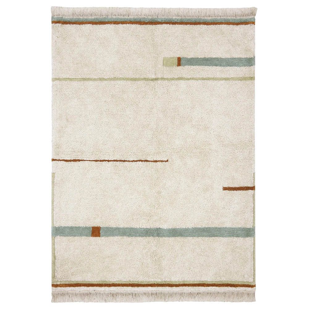 Lorena Canals - Washable Rug Lanes - Medium - Vintage Blue