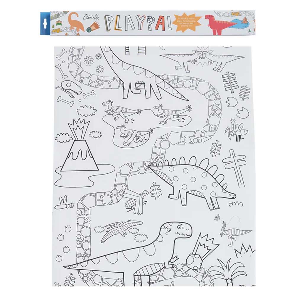 Olli Ella - Playpa Paper The Land Before Time Colouring Roll