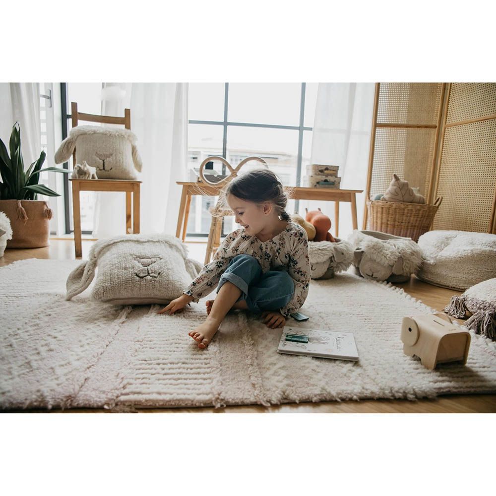 Lorena Canals - Woolable Rug Ari - Medium - Rose