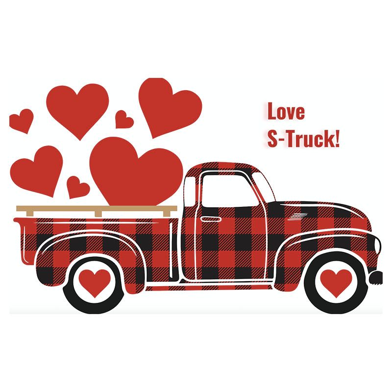 Pinak - Love S-truck! Card