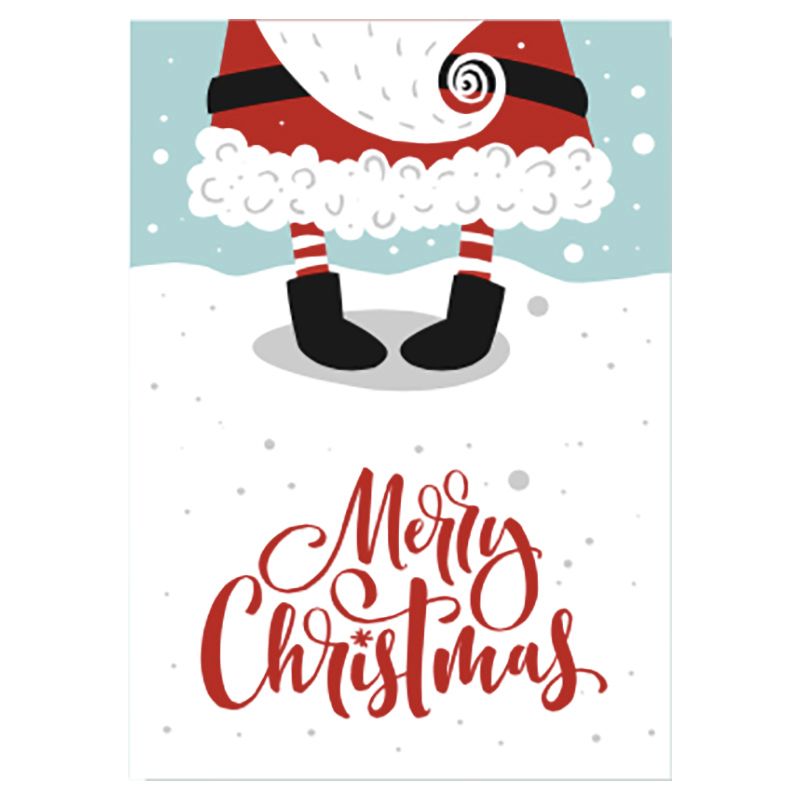 Pinak - A4 X-Mas Card - Santa'S Feet 