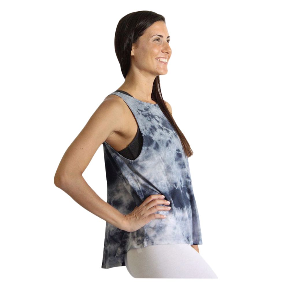 Rumi - Sun Air Flared Tank Shibori - Midnight