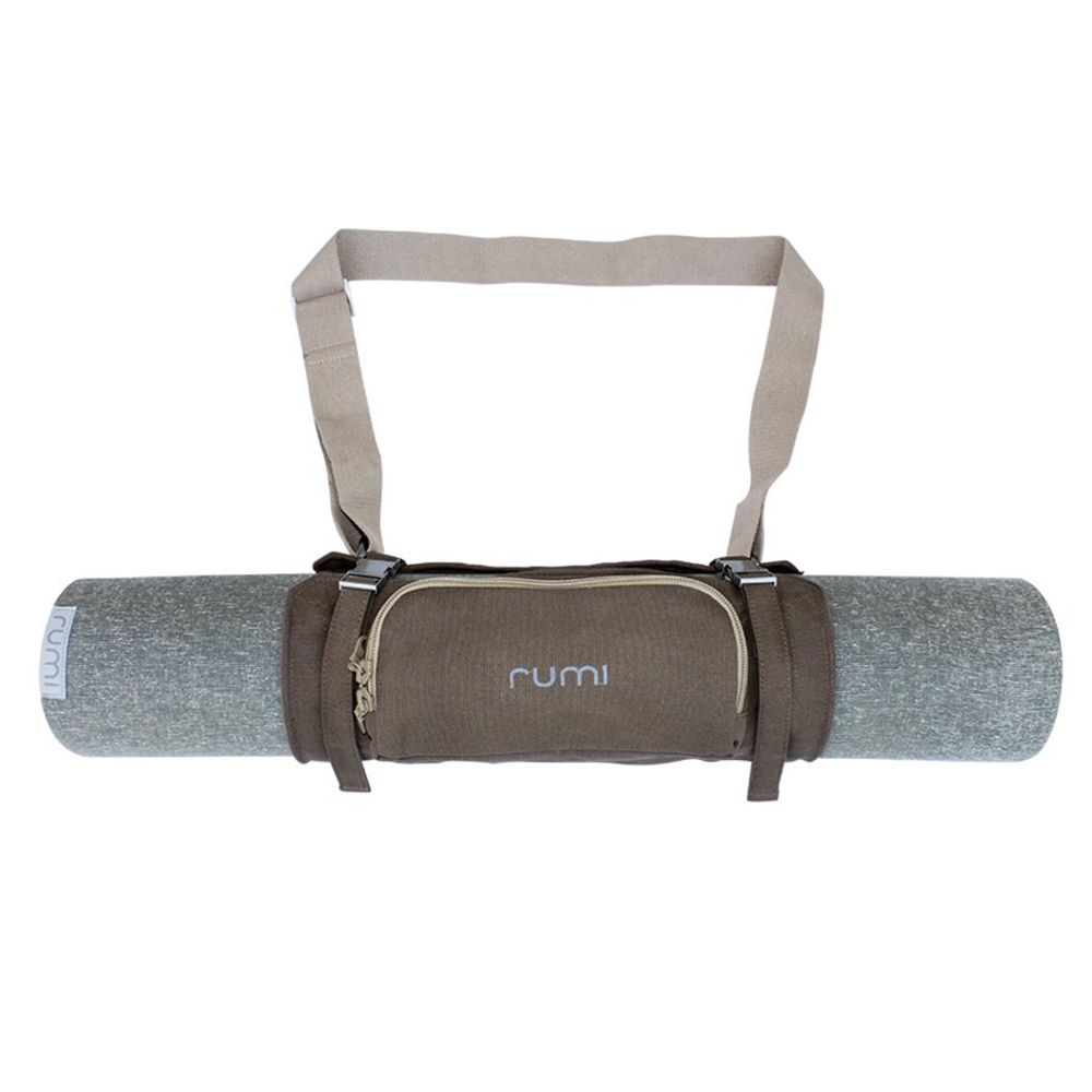 Rumi Earth - Origami Yoga Mat Carrier - Brown