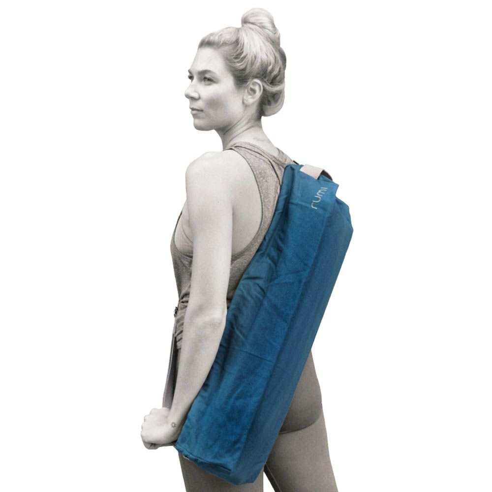 Rumi Earth - Cotton Yoga Bag - Indigo