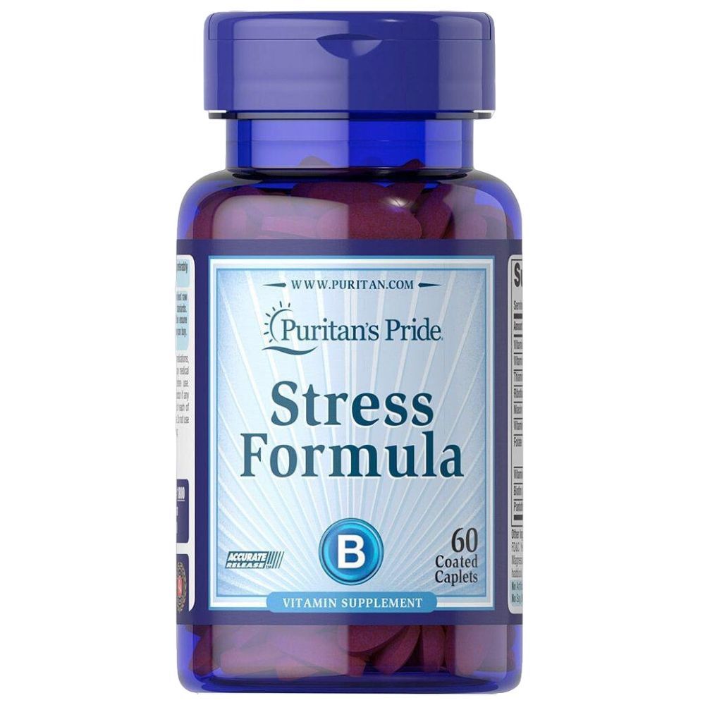 Puritan Pride - Stress Formula Vitamin Supplements - 60 Tablets