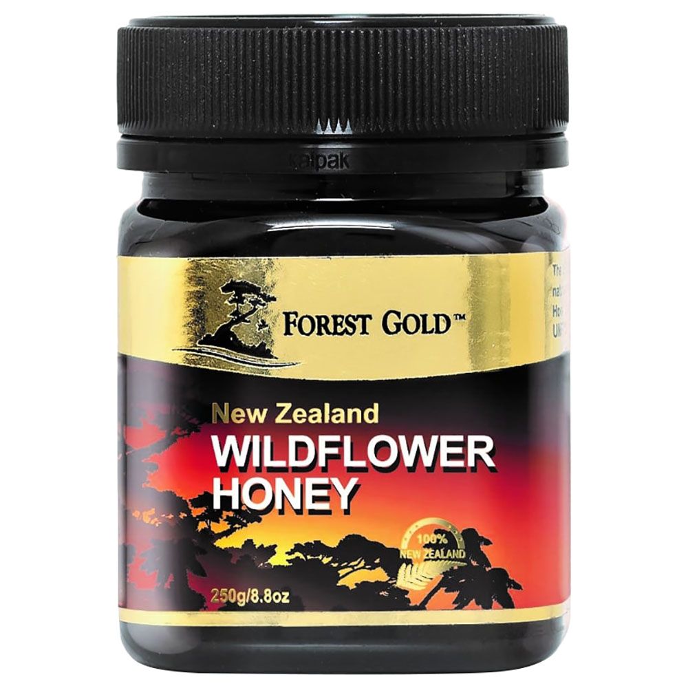 Forest Gold - Wildflower Pure Raw NZ Honey - 250g