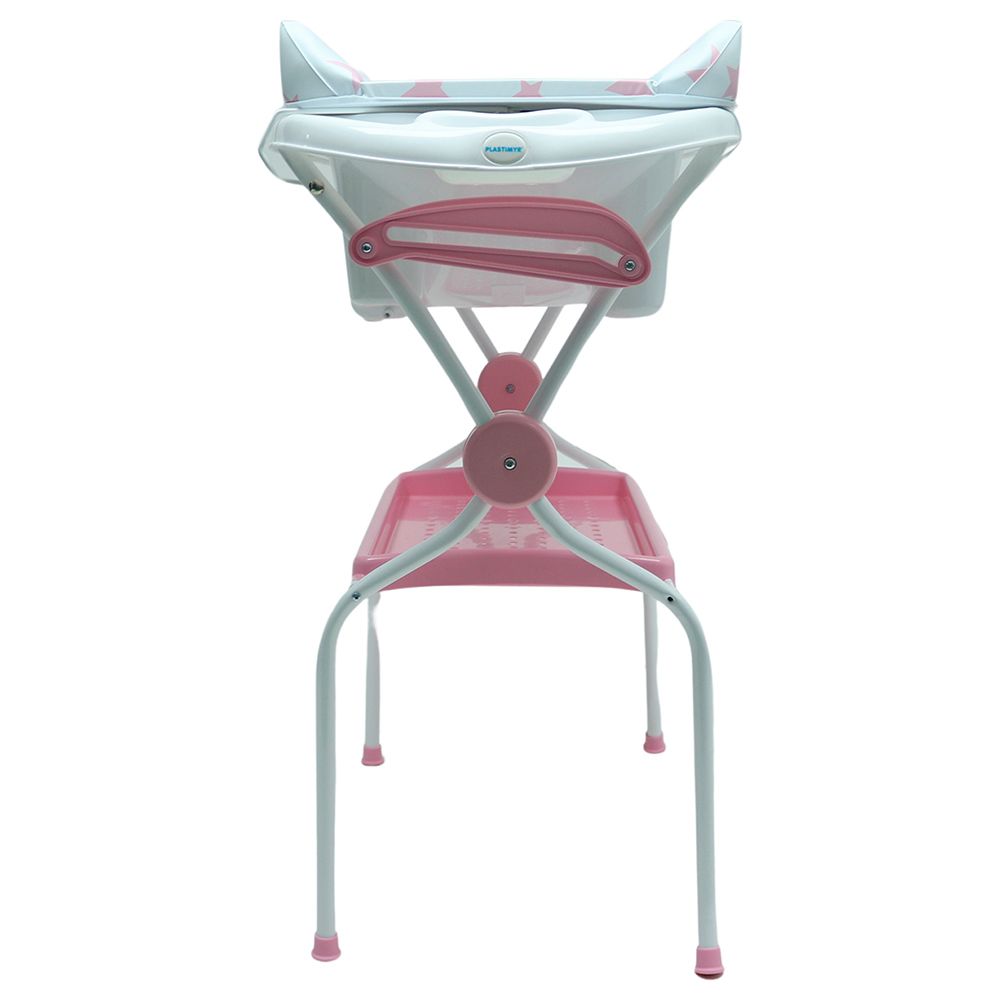 Plastimyr - Anatomic Overbide Babybath - Ona Pink Stars (Exclusive)