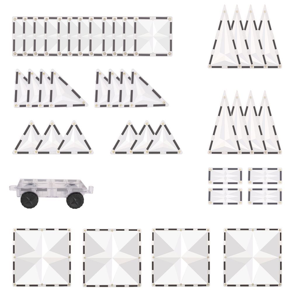 Clixtiles - Magnetic Crystal 52pc-Set