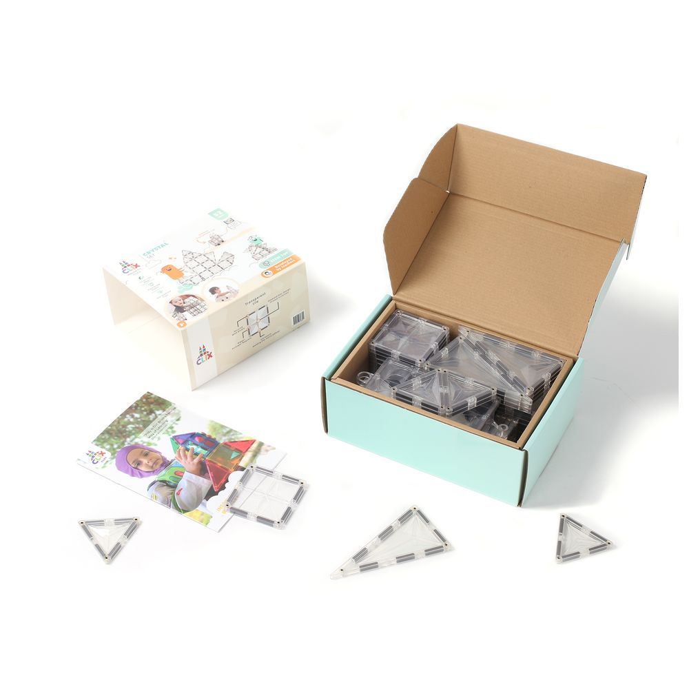 Clixtiles - Magnetic Crystal 52pc-Set