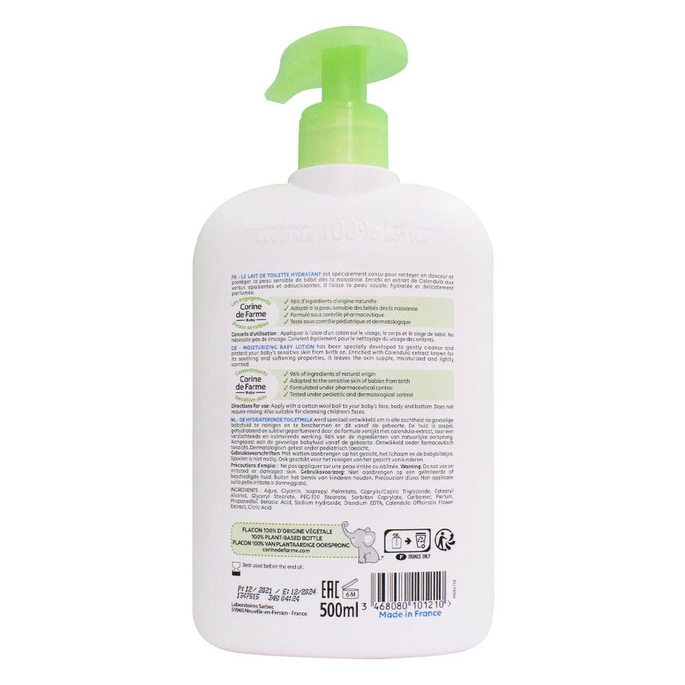 Corine De Farme - Moisturising Baby Lotion 500ml