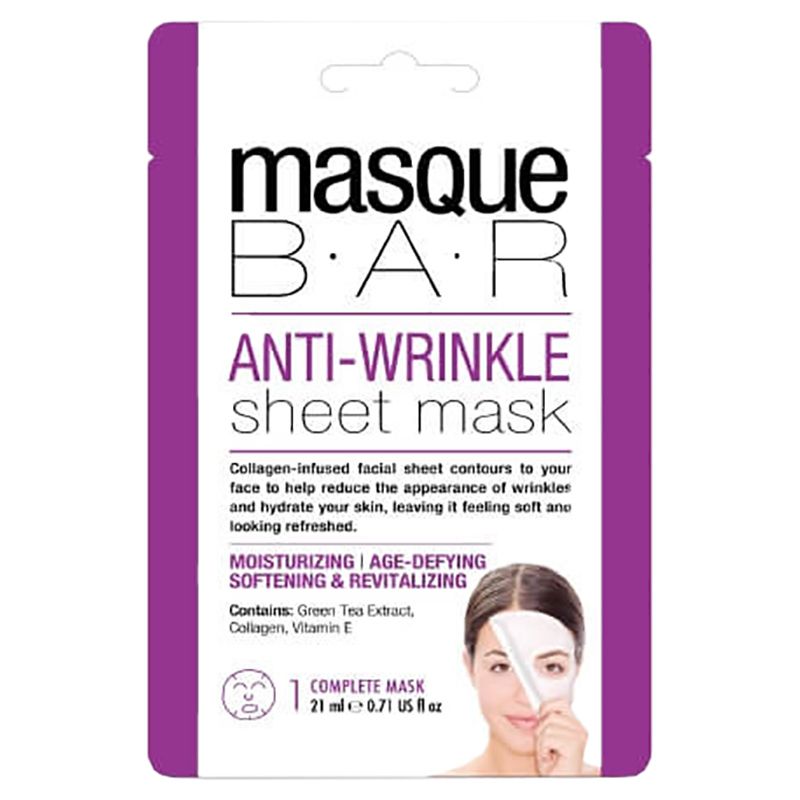 masqueBAR - Anti Wrinkle Sheet Mask 21ml 3 Pcs