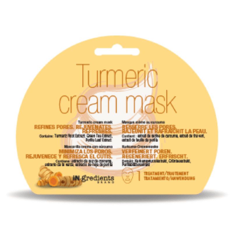 masqueBAR - iN.gredients Turmeric Cream Mask