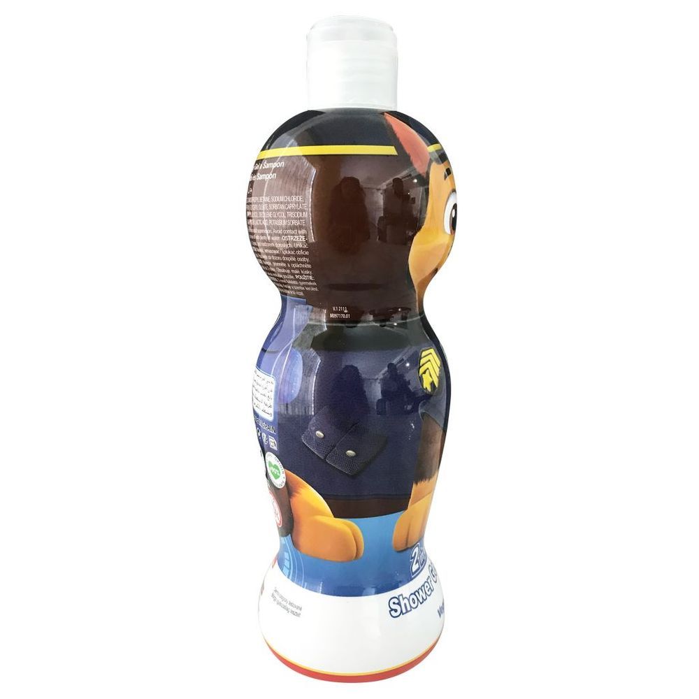 Air-Val - Paw Patrol 2-in-1 Shower Gel & Shampoo 400ml - Chase