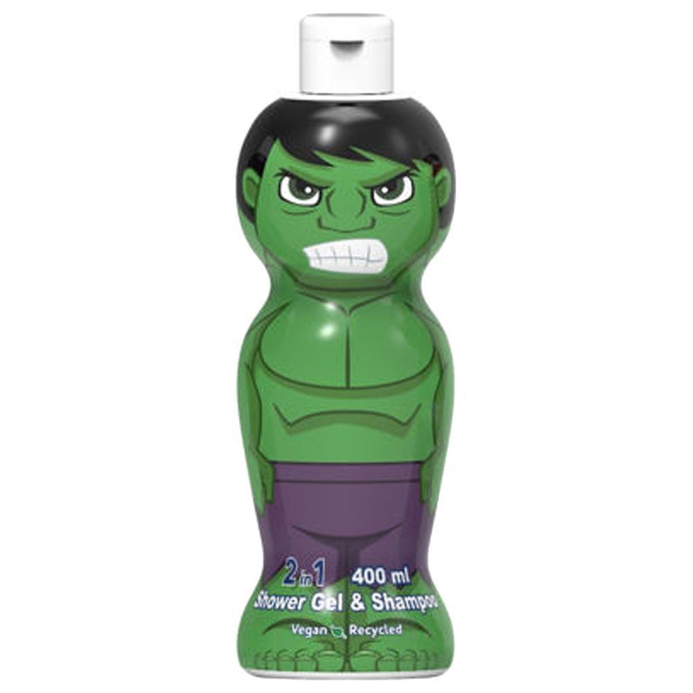 Air-Val - Hulk Figure 1D 2-in-1 Shower Gel & Shampoo 400ml