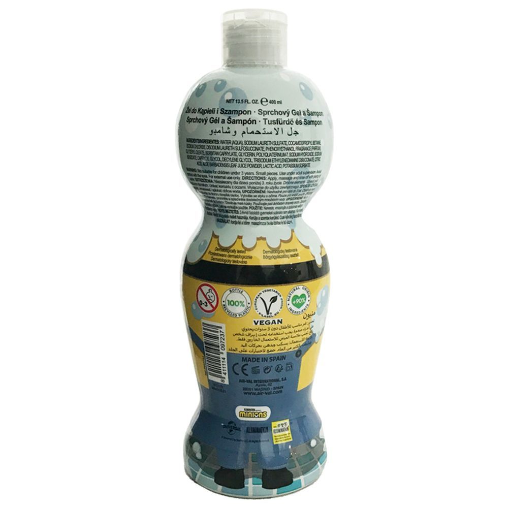 Air-Val - Minions Figure 1D 2-in-1 Shower Gel & Shampoo 400ml