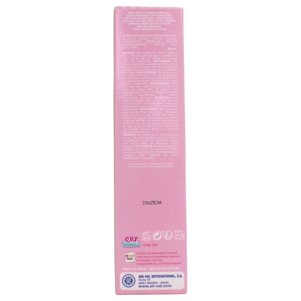 Air-Val - Cry Babies Body Spray - 200Ml - Pink