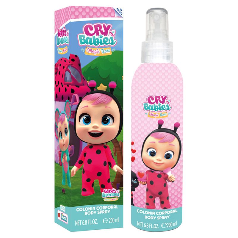 Air-Val - Cry Babies Body Spray - 200Ml - Pink